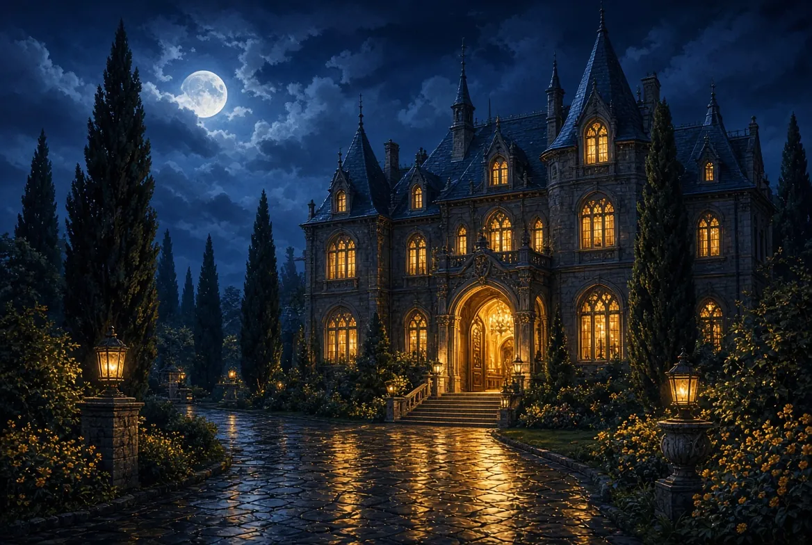 The night house in Mansion Millions